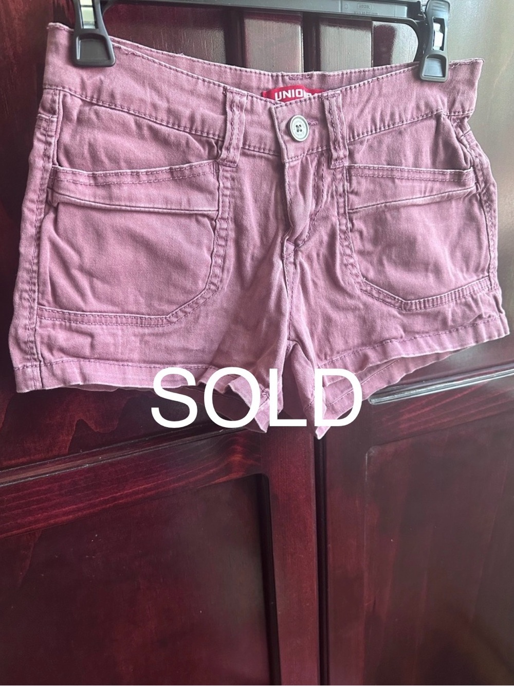 SOLD UNIONBAY Mauve/Pink Women's Denim Shorts
